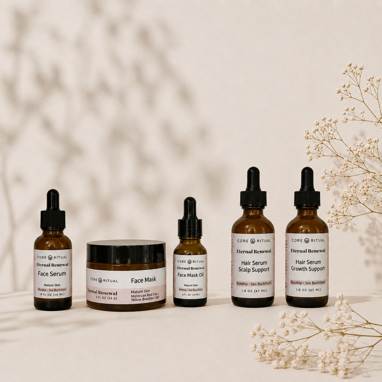 Eternal Renewal | Face, Scalp, and Hair Nourishment Ritual for Mature Skin